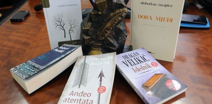 Basara, Hajdarević, Perišić, Šnajder i Velikić u trci za „Mešu Selimovića“ Basara, Hajdarević, Perišić, Šnajder i Velikić u trci za „Mešu Selimovića“