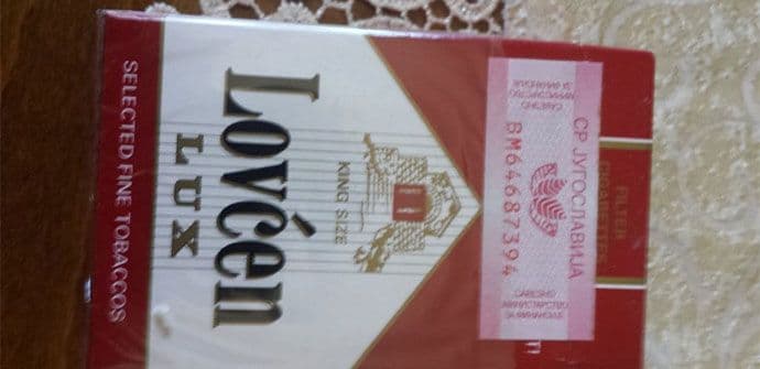 Potkradanje države: U prodaji "Lovćen" sa akciznom markicom SR Jugoslavije Potkradanje države: U prodaji "Lovćen" sa akciznom markicom SR Jugoslavije