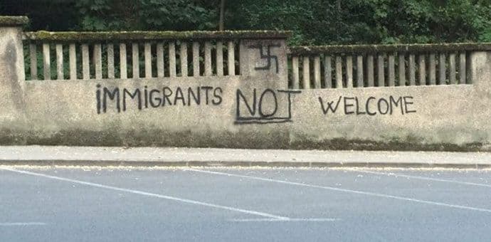 Neonacistički grafiti u Zagrebu Neonacistički grafiti u Zagrebu