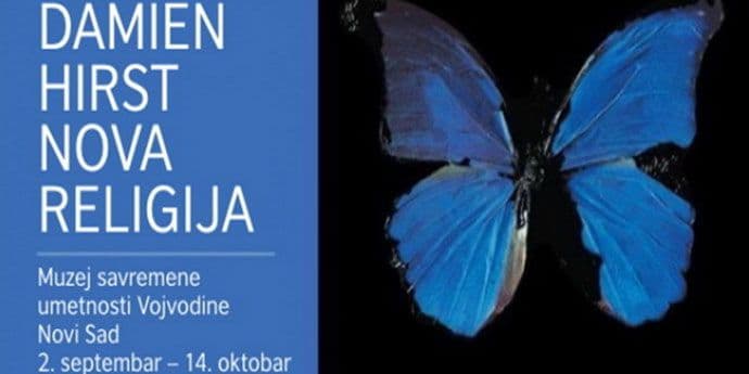 Novi Sad: Otvorena izložba "Nova religija" Demijena Hersta Novi Sad: Otvorena izložba "Nova religija" Demijena Hersta