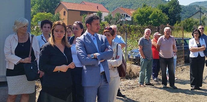 Cetinje: Bogdanović i Pejović obišli radove na tretmanu ponora Cetinje: Bogdanović i Pejović obišli radove na tretmanu ponora