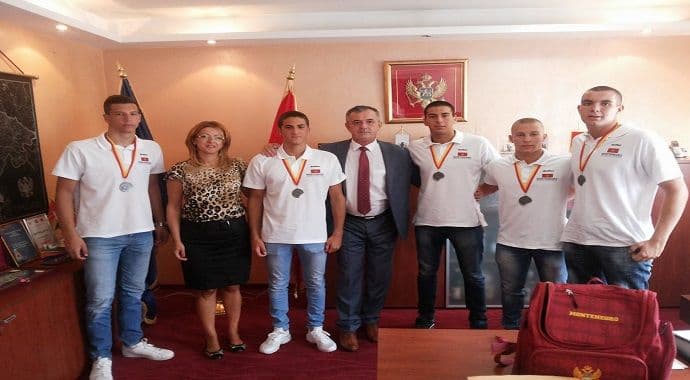 Opština Budva nagradila srebrne juniore Opština Budva nagradila srebrne juniore