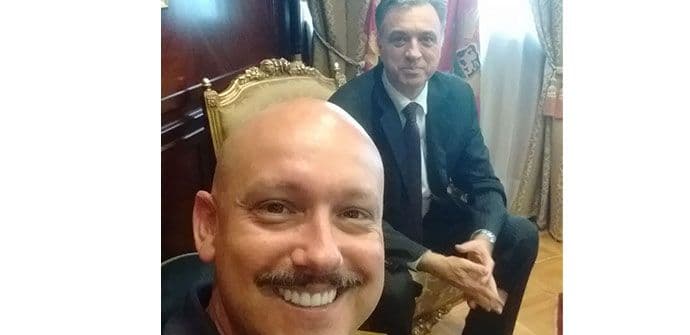 Roveda objavio selfi sa Vujanovićem: San mi je potpuno ispunjen Roveda objavio selfi sa Vujanovićem: San mi je potpuno ispunjen