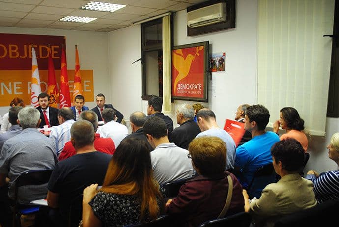 Demokrate osnovale tri mjesna odbora u Nikšiću Demokrate osnovale tri mjesna odbora u Nikšiću