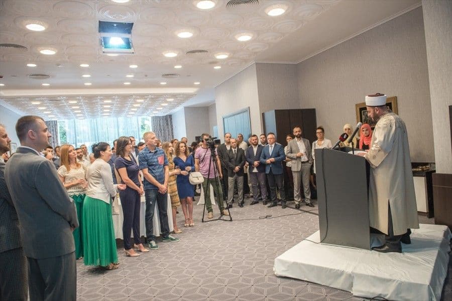 Priređen bajramski prijem u Podgorici Priređen bajramski prijem u Podgorici