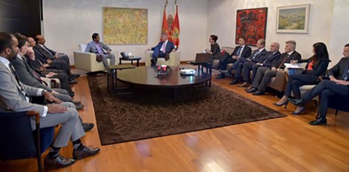 Đukanović sa predstavnicima malteške kompanije Vital Global Healthcare Đukanović sa predstavnicima malteške kompanije Vital Global Healthcare