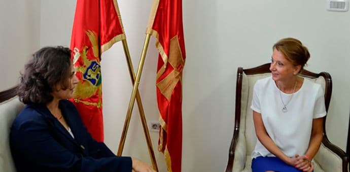 Pejanović-Đurišić sa ambasadorima Izraela i Kine Pejanović-Đurišić sa ambasadorima Izraela i Kine