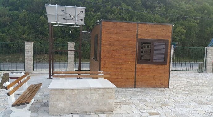 Info punkt na Tivatskim solilima energetski efikasan Info punkt na Tivatskim solilima energetski efikasan