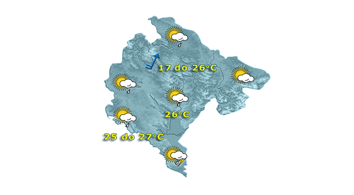 METEO: Danas nestabilno, sjutra pad temperature METEO: Danas nestabilno, sjutra pad temperature