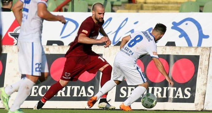 Učinak crnogorskih fudbalera u inostranstvu: Balić heroj Sarajeva Učinak crnogorskih fudbalera u inostranstvu: Balić heroj Sarajeva