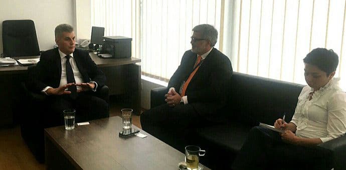 Predstavnici Misije OEBS-a posjetili SD Predstavnici Misije OEBS-a posjetili SD