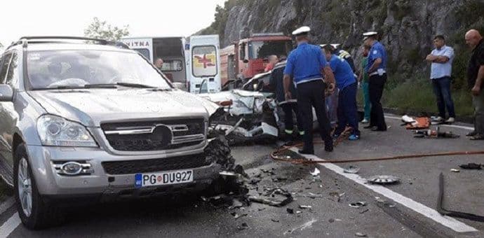 Novi udes na putu Podgorica - Nikšić Novi udes na putu Podgorica - Nikšić