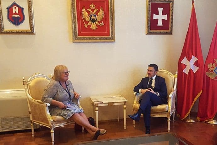 Bogdanović primio predstavnike OEBS-a u Crnoj Gori Bogdanović primio predstavnike OEBS-a u Crnoj Gori