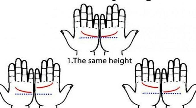 Spojite dlanove i saznajte šta vam linija ljubavi pokazuje Spojite dlanove i saznajte šta vam linija ljubavi pokazuje