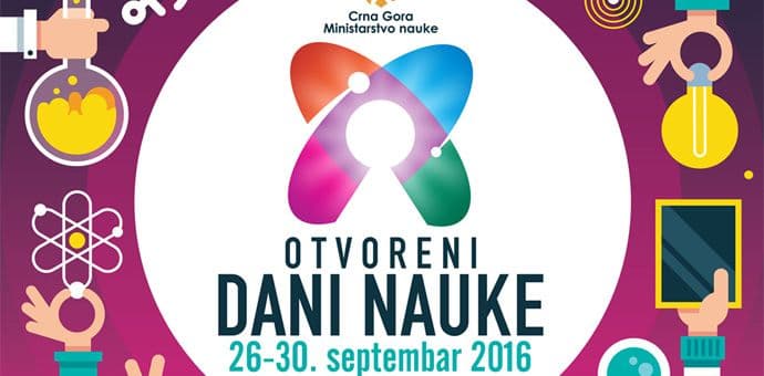 Počinju Dani nauke: Brojni sadržaji u nekoliko crnogorskih gradova Počinju Dani nauke: Brojni sadržaji u nekoliko crnogorskih gradova
