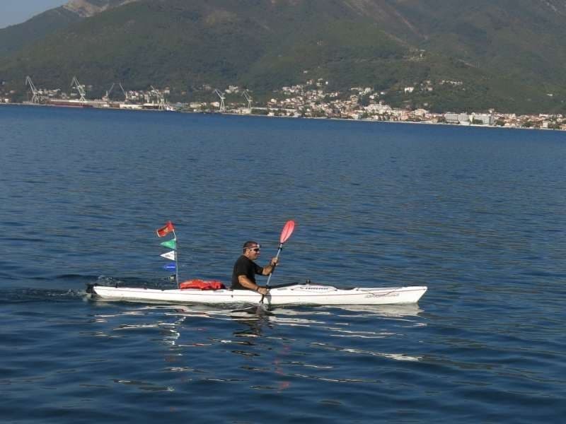 Veliki uspjeh Tivćanina: Dejan Milošević preveslao Jadran Veliki uspjeh Tivćanina: Dejan Milošević preveslao Jadran