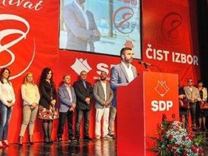 Kaluđerović podnio ostavku u SDP-u Kaluđerović podnio ostavku u SDP-u