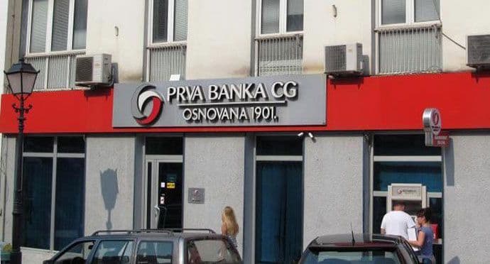 Prva banka: Neto profit 383.000 eura na kraju prošle godine Prva banka: Neto profit 383.000 eura na kraju prošle godine