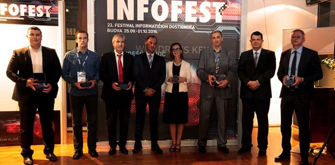 23. INFOFEST: Dodijeljene nagrade i priznanja najuspješnijima 23. INFOFEST: Dodijeljene nagrade i priznanja najuspješnijima