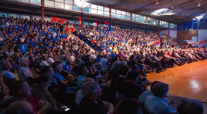 DF u Danilovgradu: Đukanović vlada strahom, izdržali smo batine sad je vrijeme za promjene DF u Danilovgradu: Đukanović vlada strahom, izdržali smo batine sad je vrijeme za promjene