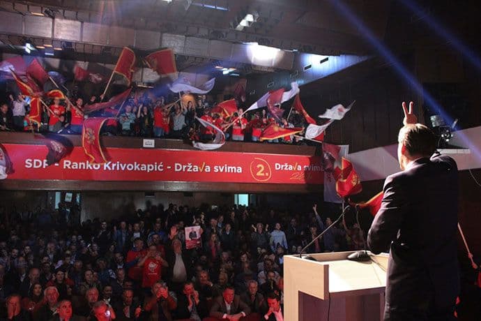 Krivokapić u Rožajama: Ko ne vidi da DPS pada taj ne vidi šta dolazi Krivokapić u Rožajama: Ko ne vidi da DPS pada taj ne vidi šta dolazi