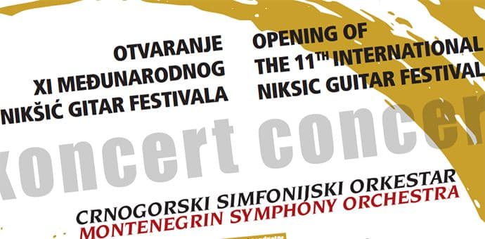 Goranović otvara XI Nikšić Guitar Fest, nastupaju CSO i Topči Goranović otvara XI Nikšić Guitar Fest, nastupaju CSO i Topči