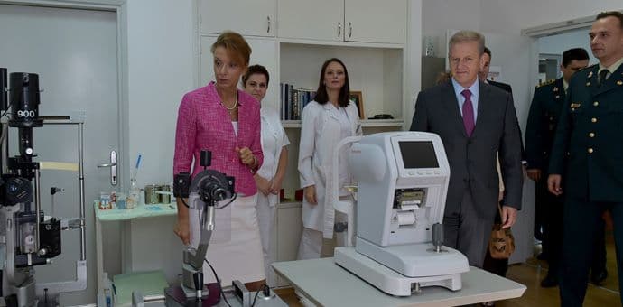 Pejanović Đurišić obišla Zdravstveni centar bezbjednosnih snaga Pejanović Đurišić obišla Zdravstveni centar bezbjednosnih snaga