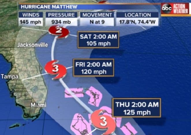 Uragan Metju protutnjao preko Haitiju, sljedeći Bahami Uragan Metju protutnjao preko Haitiju, sljedeći Bahami