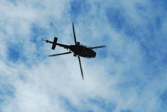 Pao vojni helikopter, osam osoba poginulo Pao vojni helikopter, osam osoba poginulo