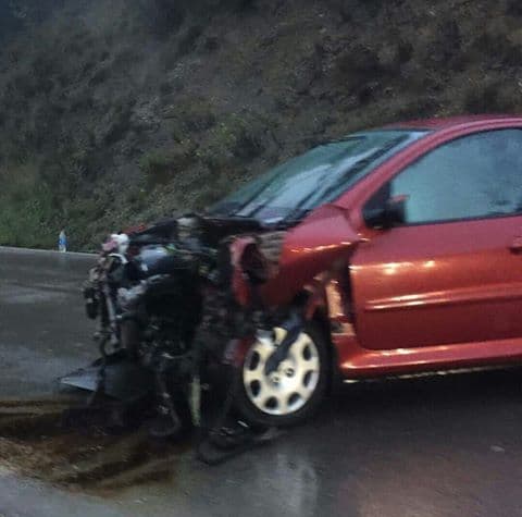 Težak udes kod Lastve Grbaljske Težak udes kod Lastve Grbaljske