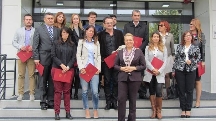 Vlahović uručila stipendije za izvrsnost Vlahović uručila stipendije za izvrsnost