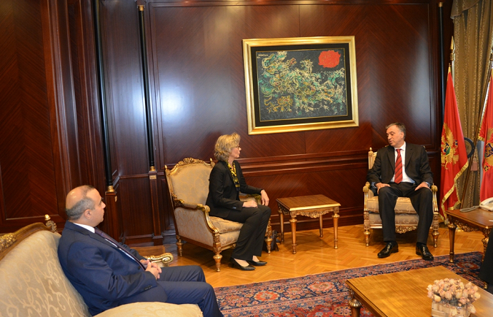 Vujanović primio šefa posmatračke misije OEBS-a Vujanović primio šefa posmatračke misije OEBS-a
