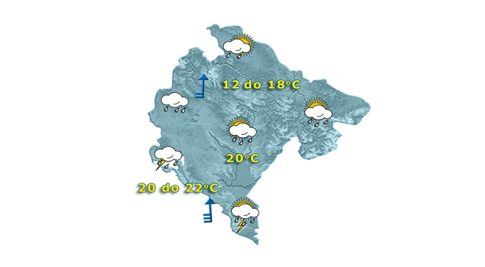 Tokom dana suvo, večeras promjena vremena Tokom dana suvo, večeras promjena vremena