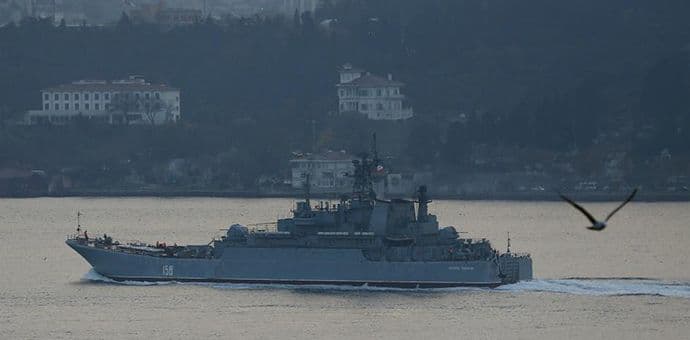 Norveška vojska snimila rusku flotu na putu ka Sredozemlju Norveška vojska snimila rusku flotu na putu ka Sredozemlju