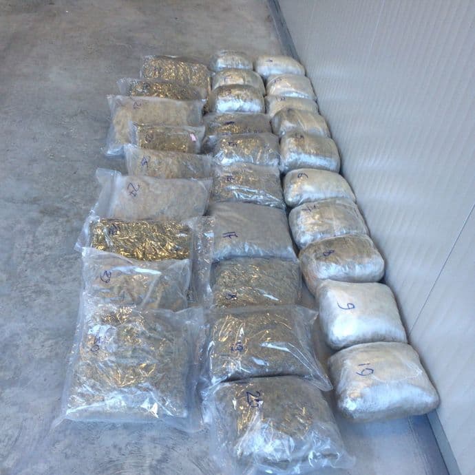 Zaplijenjeno više od 30 kilograma marihuane na Debelom Brijegu Zaplijenjeno više od 30 kilograma marihuane na Debelom Brijegu