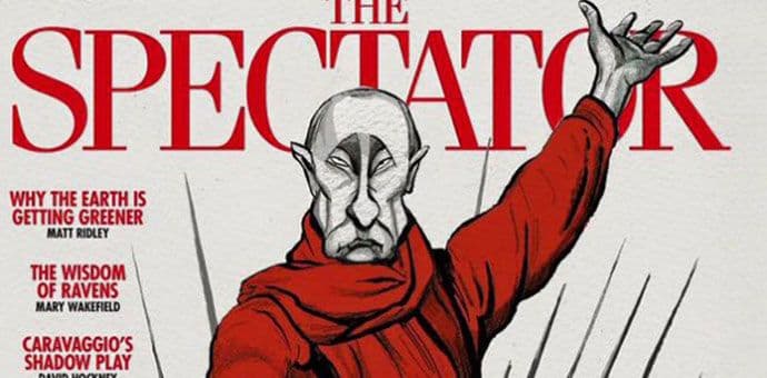Karikatura Putina i RT u britanskom nedjeljniku Karikatura Putina i RT u britanskom nedjeljniku
