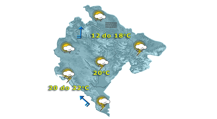 Pogledajte kakvo nas vrijeme očekuje za dane vikenda Pogledajte kakvo nas vrijeme očekuje za dane vikenda