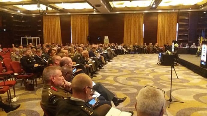 Samardžić na Strateškoj konferenciji vojnog partnerstva u Bukureštu Samardžić na Strateškoj konferenciji vojnog partnerstva u Bukureštu