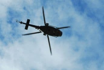 Oboren turski helikopter