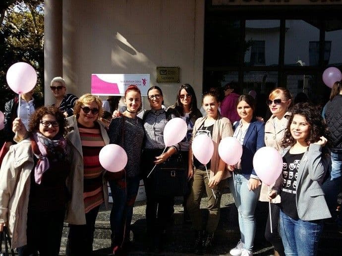 Žene SD-a podržale šetnju povodom obilježavanja mjeseca borbe protiv raka dojke Žene SD-a podržale šetnju povodom obilježavanja mjeseca borbe protiv raka dojke