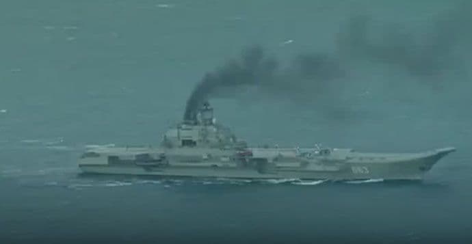 Nosač aviona kojim Rusi prijete Zapadu zapravo je OLUPINA?! Nosač aviona kojim Rusi prijete Zapadu zapravo je OLUPINA?!