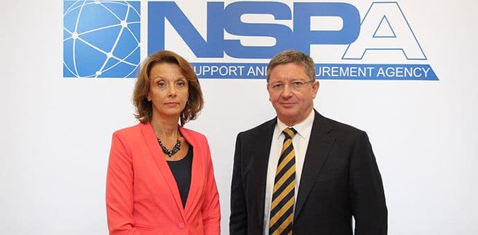 Pejanović-Đurišić posjetila NATO Agenciju za podrške i nabavku Pejanović-Đurišić posjetila NATO Agenciju za podrške i nabavku