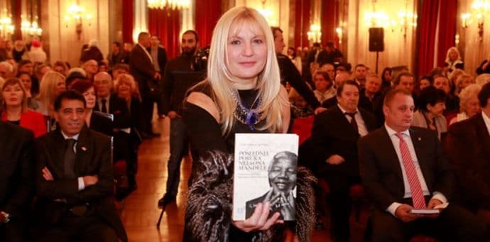 Promocija knjige "Poslednja poruka Nelsona Mandele" na Univerzitetu Donja Gorica Promocija knjige "Poslednja poruka Nelsona Mandele" na Univerzitetu Donja Gorica