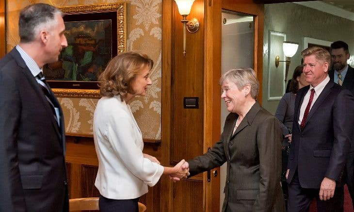 Sastanak Pejanović – Đurišić sa Rouz Gotemeler Sastanak Pejanović – Đurišić sa Rouz Gotemeler