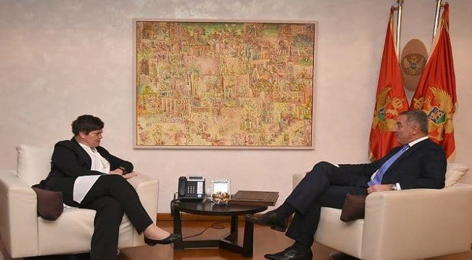 Đukanović: Zahvaljujući OEBS-u, CG lakše savladala mnoge lekcije na svom demokratskom kursu Đukanović: Zahvaljujući OEBS-u, CG lakše savladala mnoge lekcije na svom demokratskom kursu