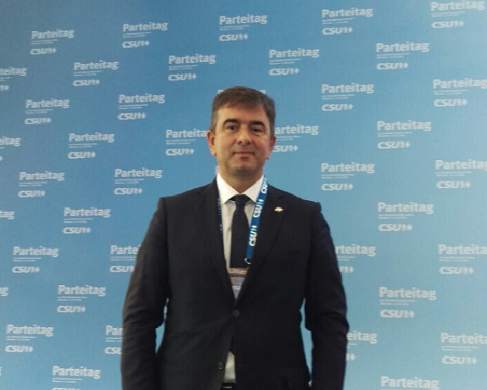 Medojević na kongresu CSU u Njemačkoj Medojević na kongresu CSU u Njemačkoj