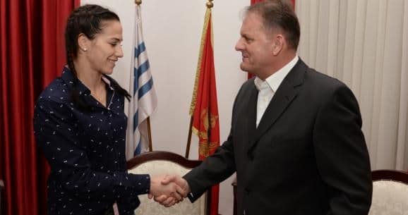 Gradonačelnik primio Marinu Raković Gradonačelnik primio Marinu Raković