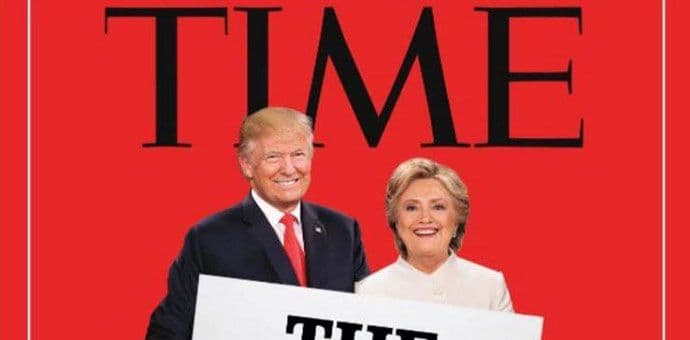 "Time" novom naslovnicom pokazao šta Amerikanci misle o predsjedničkim izborima "Time" novom naslovnicom pokazao šta Amerikanci misle o predsjedničkim izborima