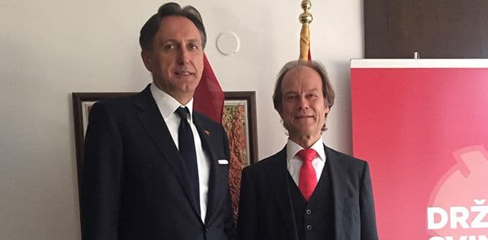 Krivokapić - Matern: SDP je autentična evroatlantska politička snaga Krivokapić - Matern: SDP je autentična evroatlantska politička snaga