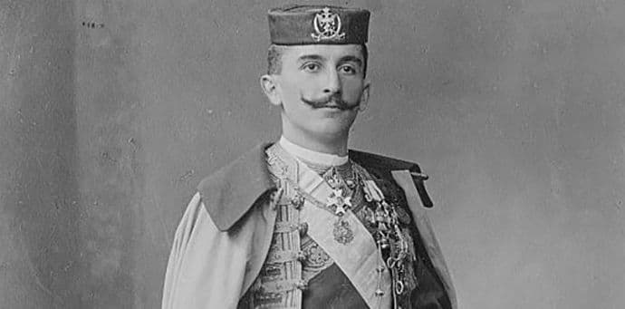 Vojni marš princa Mirka stigao na Cetinje Vojni marš princa Mirka stigao na Cetinje